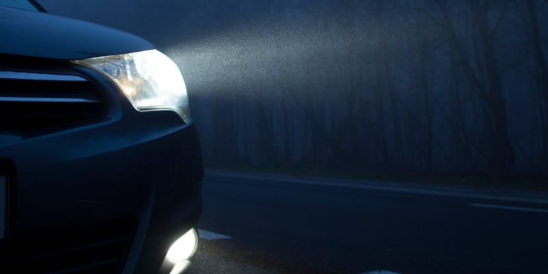 Headlights in Clemmons, North Carolina